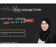 لغة ألمانية اونلاين من مركز Infinity Language Center