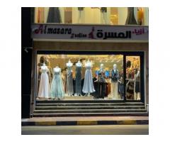 ازياء المسرة لفساتين السهرة