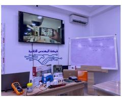 دورة تركيب الكاميرات من شركة المهندس للتقنية والتدريب