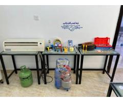 دورة التكييف والتبريد لصيانة الثلاجات والمكيفات من شركة المهندس للتقنية