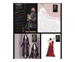دورة رسم وتصميم الازياء باشراف المصمم الليبي عادل خريف