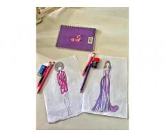 دورة رسم وتصميم الازياء باشراف المصمم الليبي عادل خريف