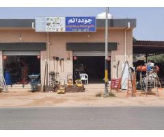 محل جوددائم لتأجير وبيع مواد البناء والدهانات